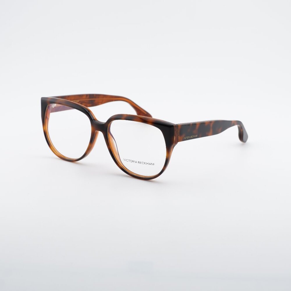 Victoria Beckham VB2617 218 Eyeglasses Havana Caramel 55mm Geometric Frame